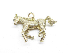 9ct Gold Charm Horse Vintage