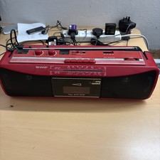 Sharp 250 radio cassette - sharp,