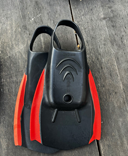 Black red scuba - black/red, snorkelling