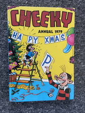 Vintage 1979 Cheeky Annual Unclipped 1970s comic book very good