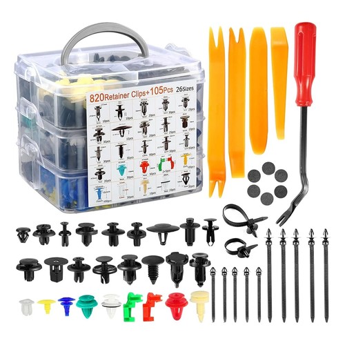 925pcs car body clips - 925pcs, rivets