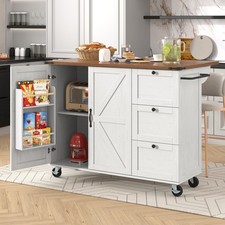 Kitchen Island on Wheels