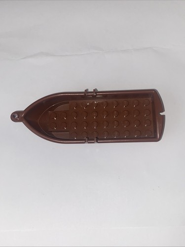 Lego reddish brown boat - boat, hull