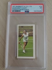 Barratt - Famous Sportsmen (1971) - Margaret Court (Tennis) PSA1