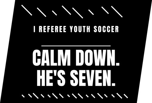 Referee youth soccer - "i,