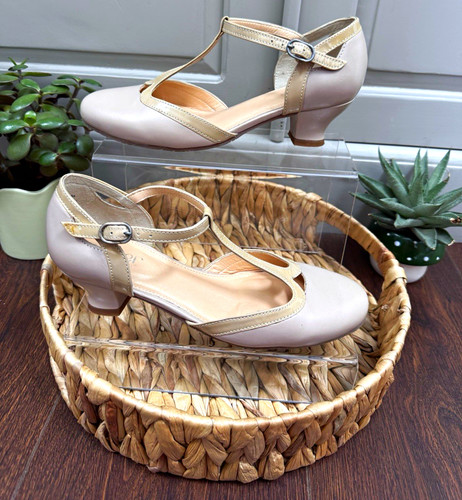 Hotter rumba beige leather - hotter,