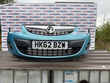 VAUXHALL CORSA HATCHBACK 5DR MK3 FL D 2013 BLUE GAW  FRONT BUMPER MARKS