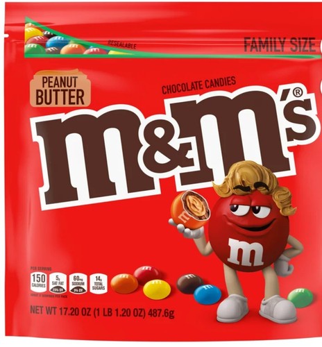 Peanut butter m ms - m&m’s, m&ms