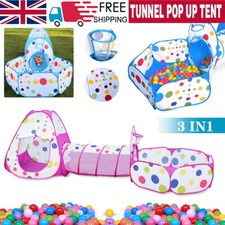 Portable 3 in 1 Kids Play Tent