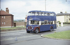 PHOTO Hill, Steventon AEC Regent V WCS195  in 1974 - May - Geoffrey Morant