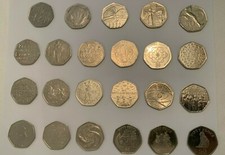 Rare 50p Coins Royal Mint