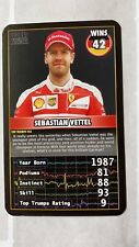 SEBASTIAN VETTEL F1 TOP TRUMPS GRAND PRIX HEROES 2016 FORMULA ONE