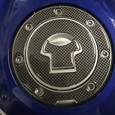 Fuel Tank Cap Decal Pad Motorcycle Motorbike Protector Scratch 3D Carbon Sticker