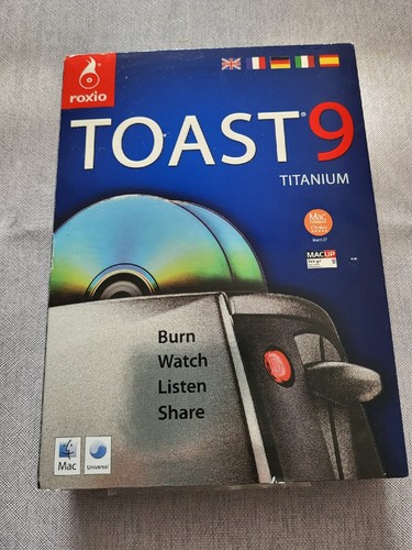 Roxio toast titanium for - 9,
