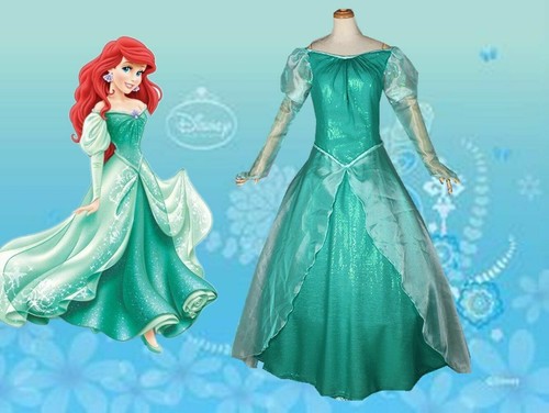 Adult princess little - little, mermaid