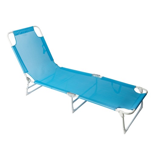 Folding sun bed steel framed - bed,
