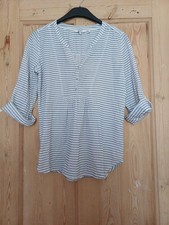 Fat Face Ladies White Striped