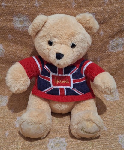 Harrods union jack bear 30cm - harrods, jack'