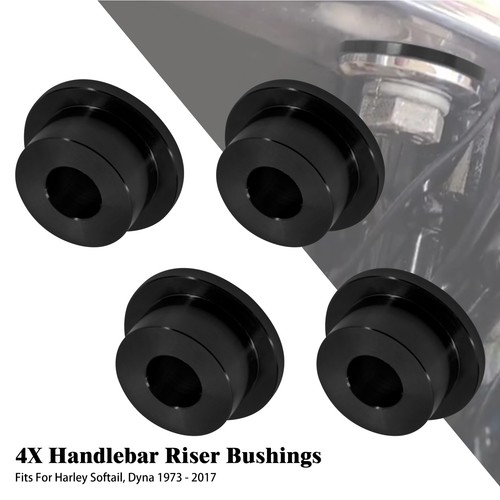 Black handlebar riser - handlebar, bushing