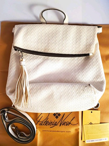 Patricia nash white - white, leather