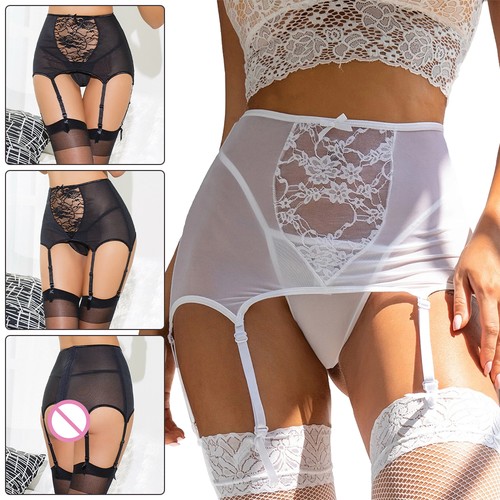 Suspender belt waspie high - suspender,