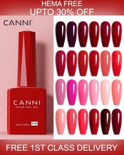 CANNI Nail Gel Nail Polish Hema Free 9ml soak off Manicure Nail Gel Varnish LED