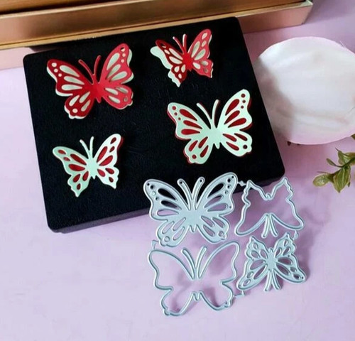 Butterflies metal cutting - butterflies, dies