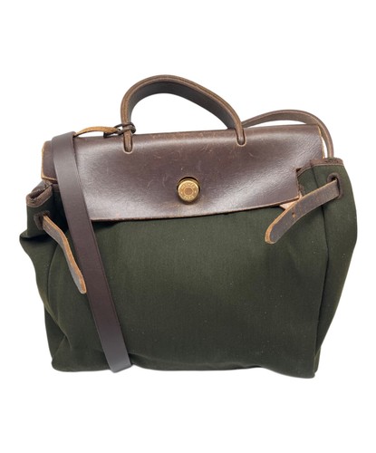 Hermes way leather brown bag - leather,
