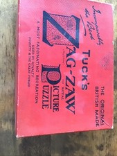 Tuck’s Zag-Zaw Vintage Wooden Jigsaw ‘The Cornfield’ 75 Pieces Complete