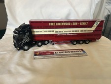 (CT) Corgi Modern Truck Code 3 Volvo FH16 Livestock Fred Greenwood 1/50
