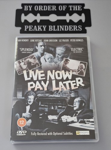 Live now pay - pay, dvd