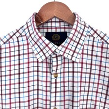 Viyella Check Shirt Size