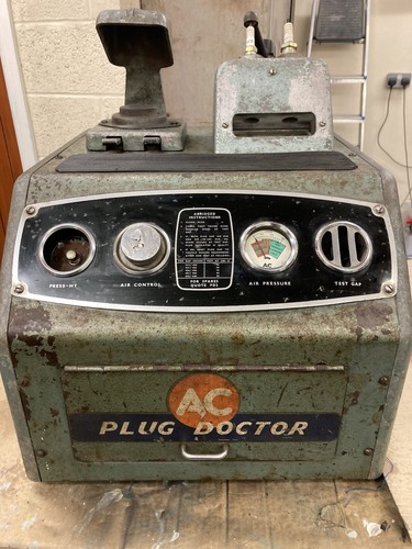 Vintage spark plug cleaner - vintage,