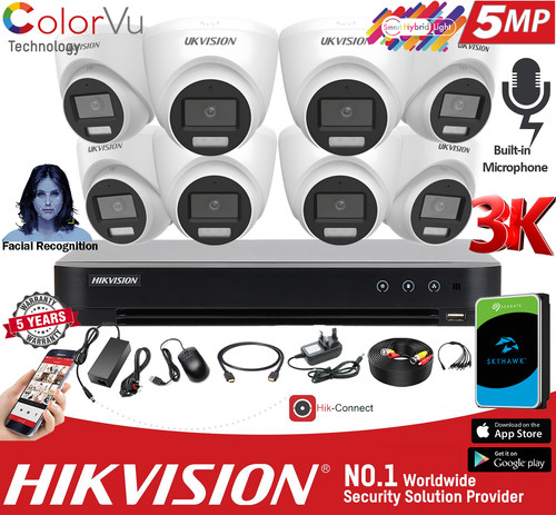 Full hikvision colourvu cctv - hikvision,