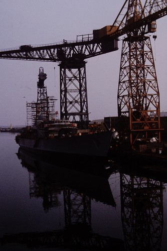1981 hms manchester barrow - 1981,