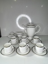 Royal Worcester Carina  Pattern Coffee Set
