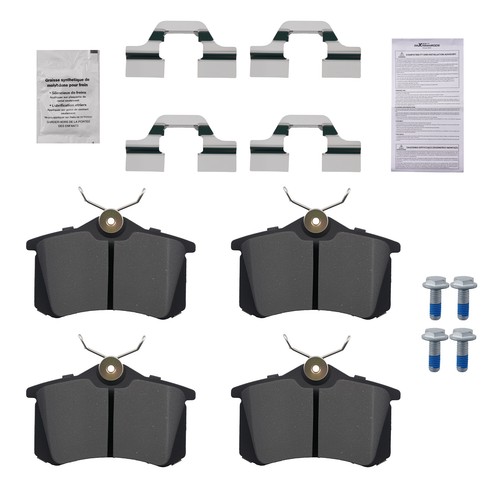 Brake pads rear r - brake, for
