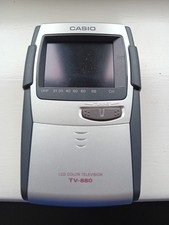 Vintage Casio LCD Pocket Colour Television Model TV-880D Portable 