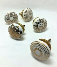Ceramic Knobs Sets of 5