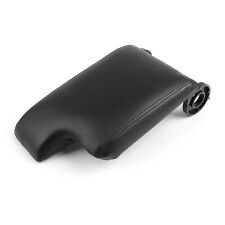 Leather Armrest Center Console Lid Cover For BMW E46 3 Series 98-06 Black SQ UK