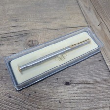Vintage WHSmith Messenger Fountain Pen Grey