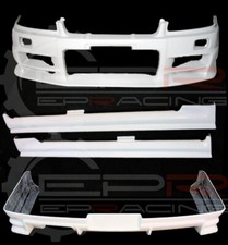 GTR Style Body Kit for Nissan Skyline R34 GT GTT 4 Door Saloon