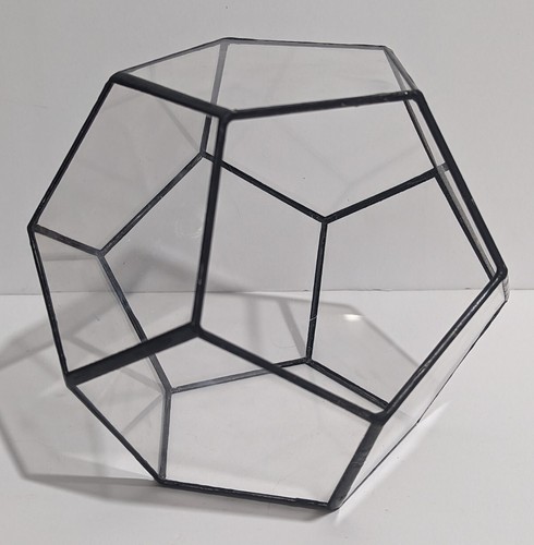 Vntg 1970 80s leaded glass - vntg,