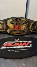 WWE RAW WORLD TAG TEAM BELT