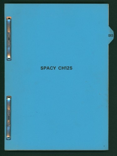 Honda ch125 spacy - spacy, manual
