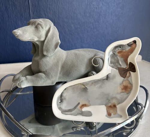 Dachshund duo next ceramic - duo.,