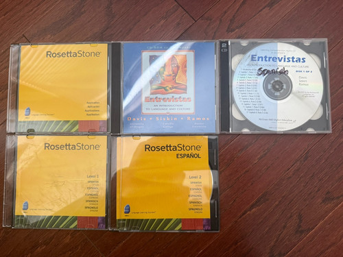 Rosetta stone spanish version - spanish,