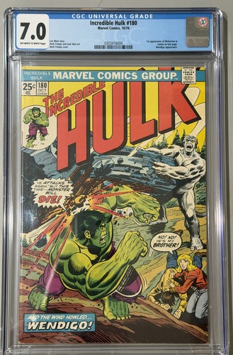 Hulk 180 from 1974 1st - hulk,