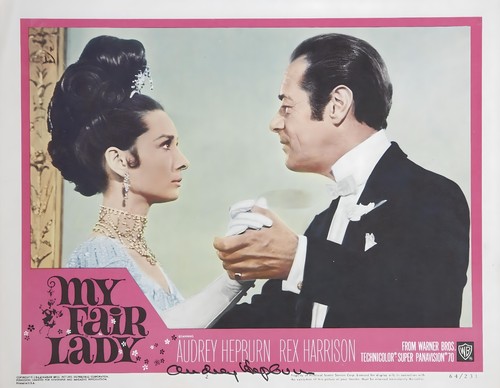 Audrey hepburn signed - signed, lobby