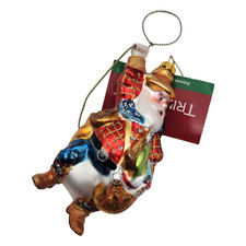 Rodeo Santa Cowboy Ornament 6"